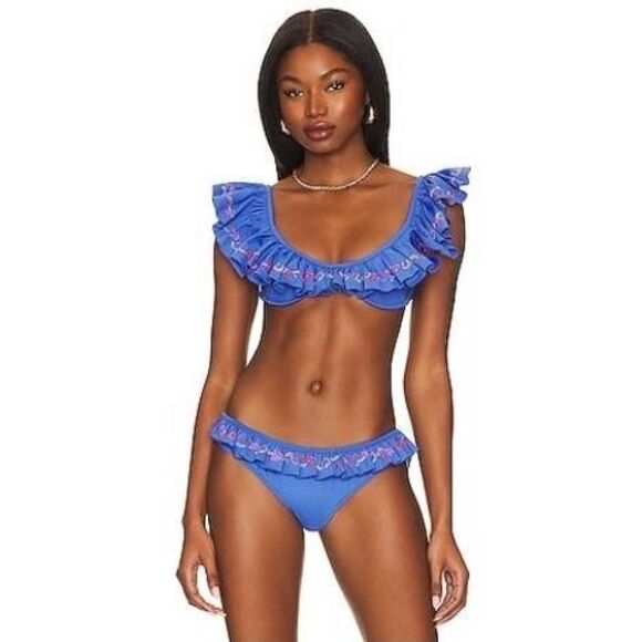 Carolina Constas Anastasia Multi Marisol Bikini Size XS Swimsuit REVOLVE NEW - Picture 1 of 6